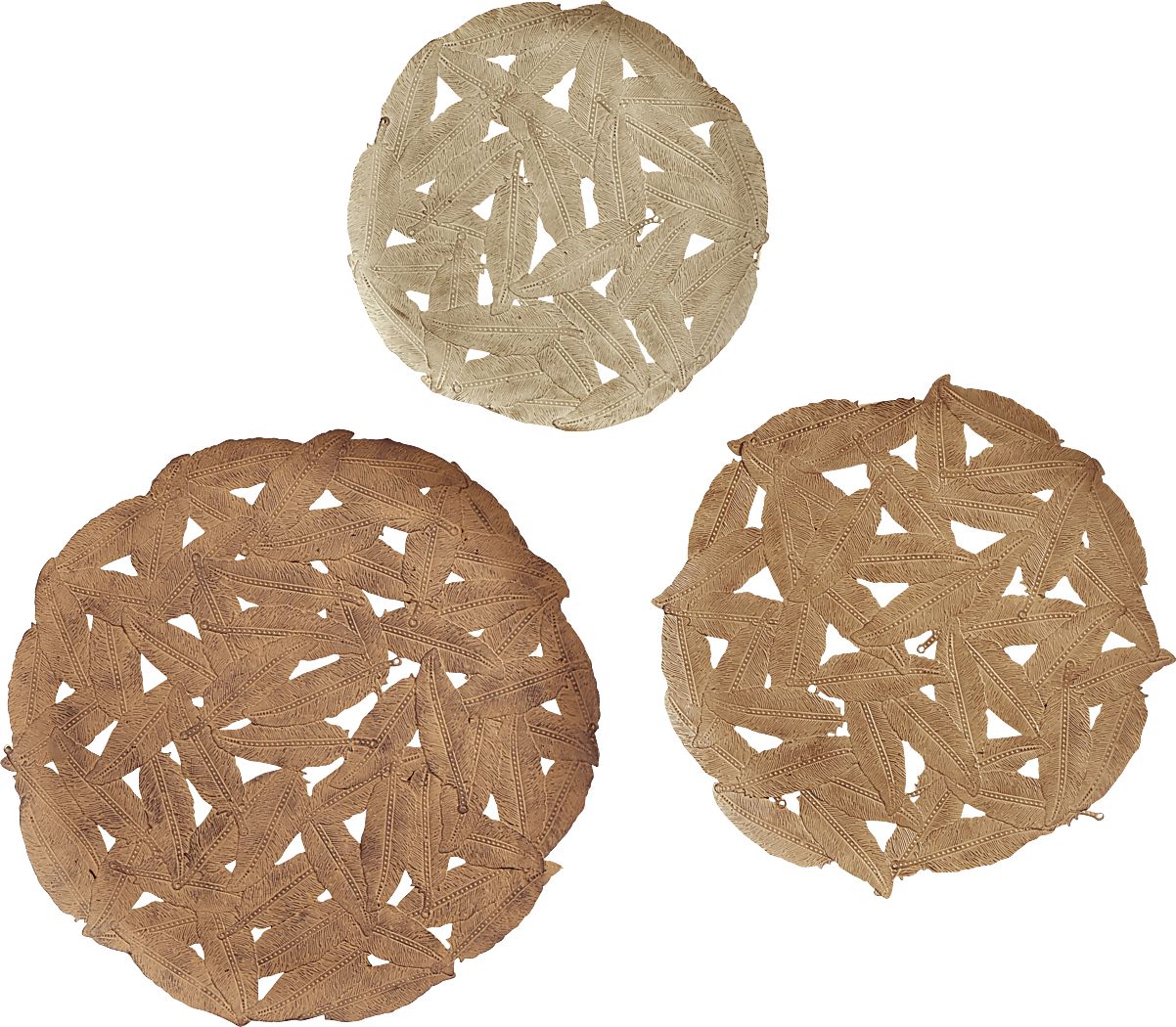 Sunnyroute Red Wall Decor, Set of 3