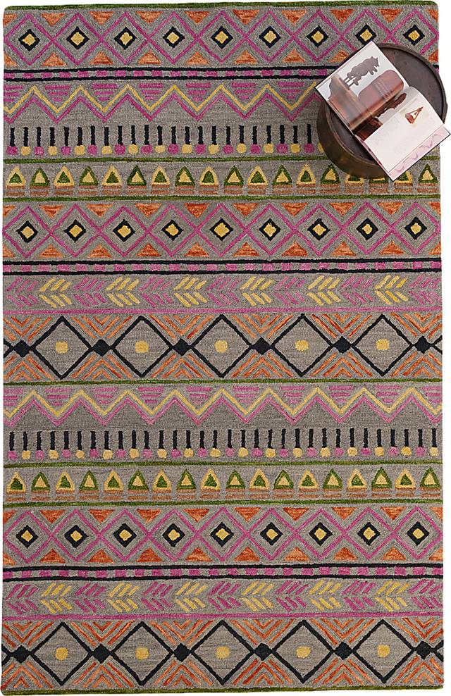Sunrath Multi 5' x 8' Rug - Thumbnail - Image 2