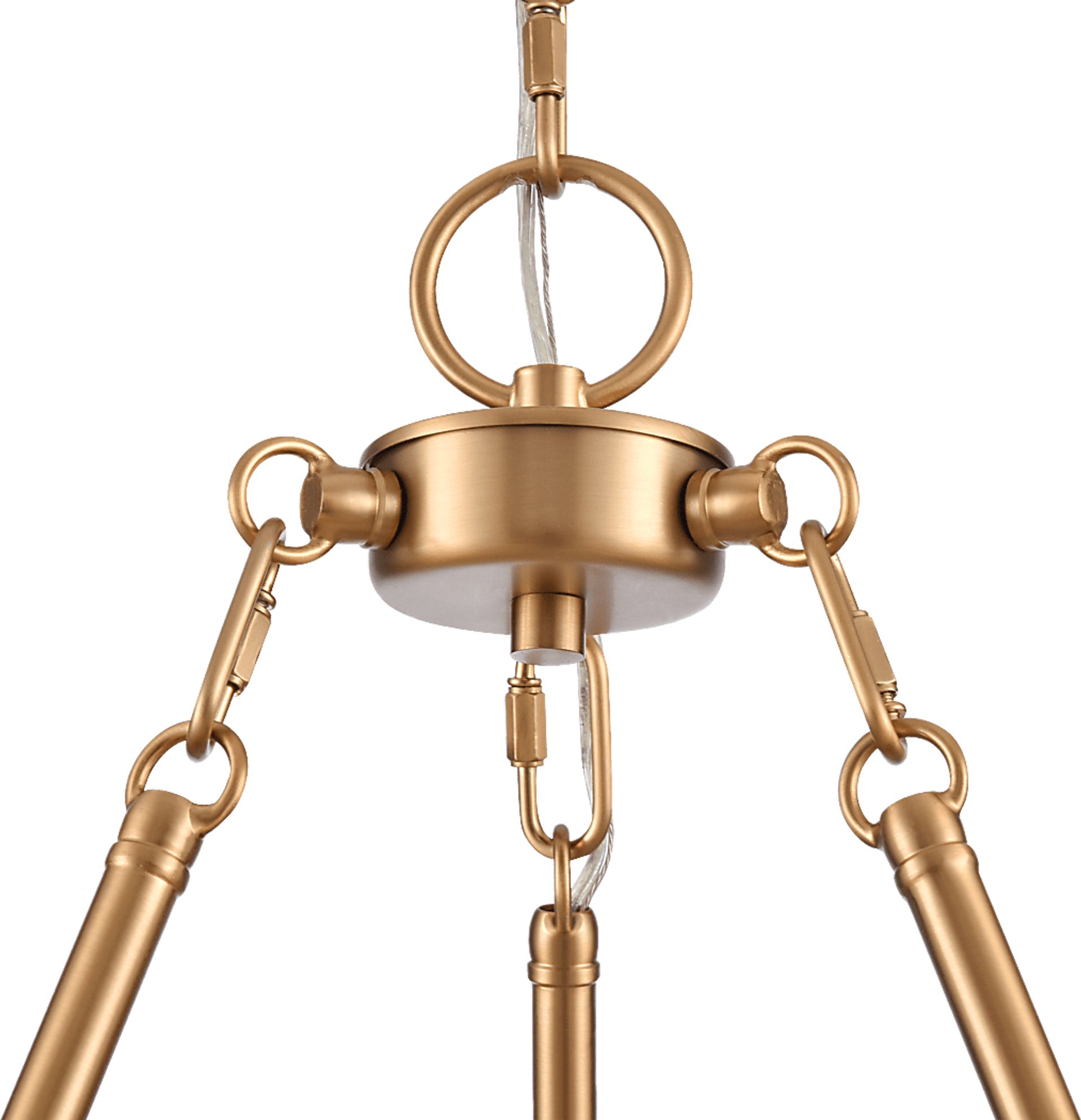 Sunray Nest Gold Chandelier - Image 4