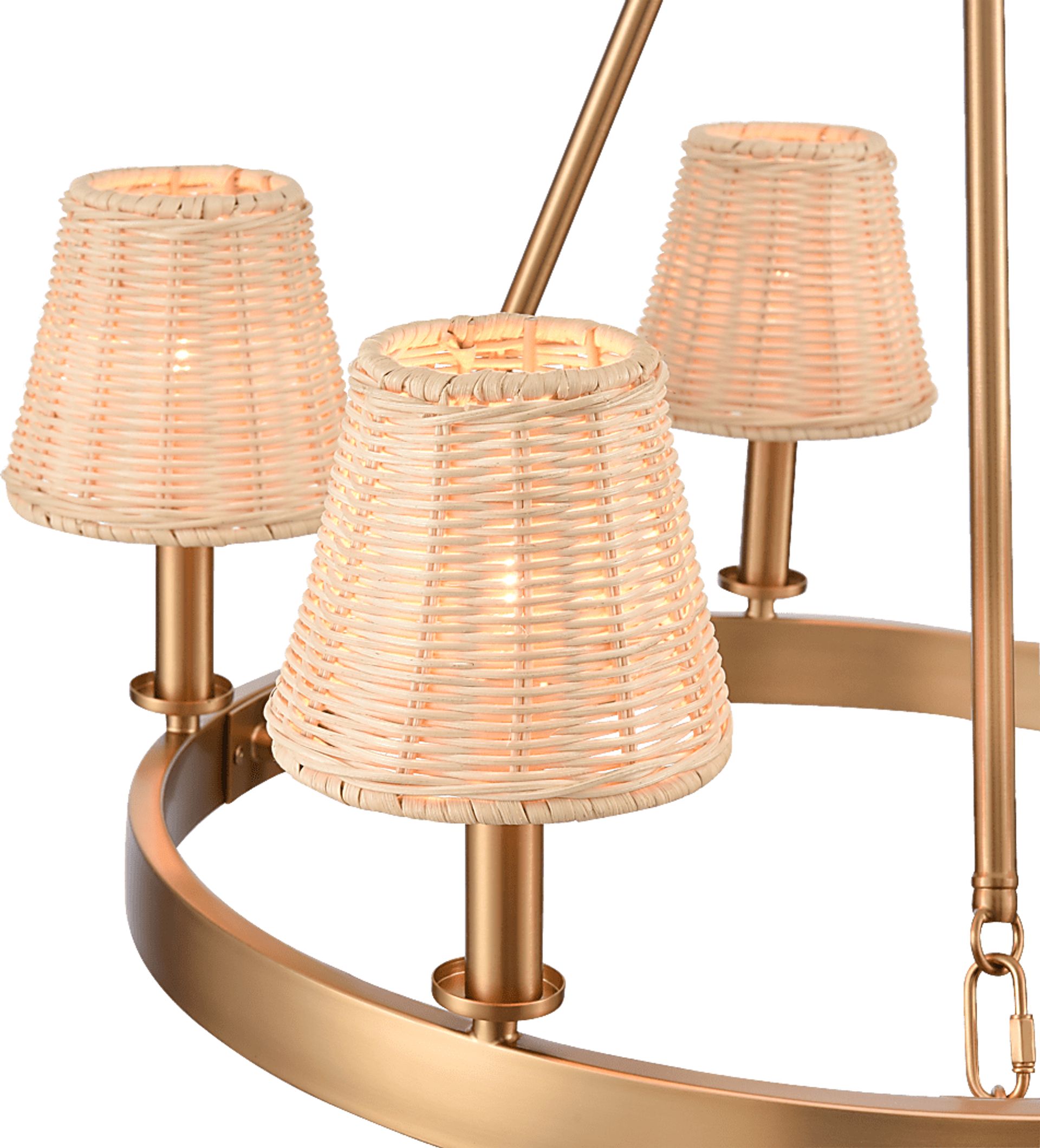 Sunray Nest Gold Chandelier - Image 5
