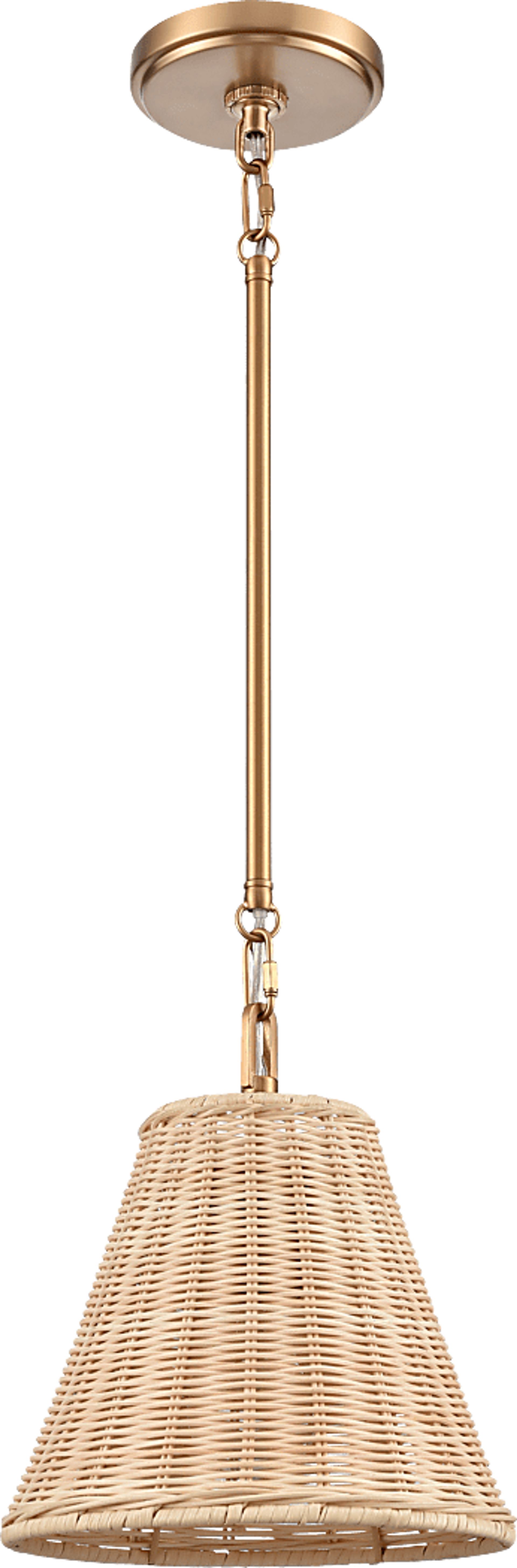 Sunray Nest Gold Pendant - Image 3