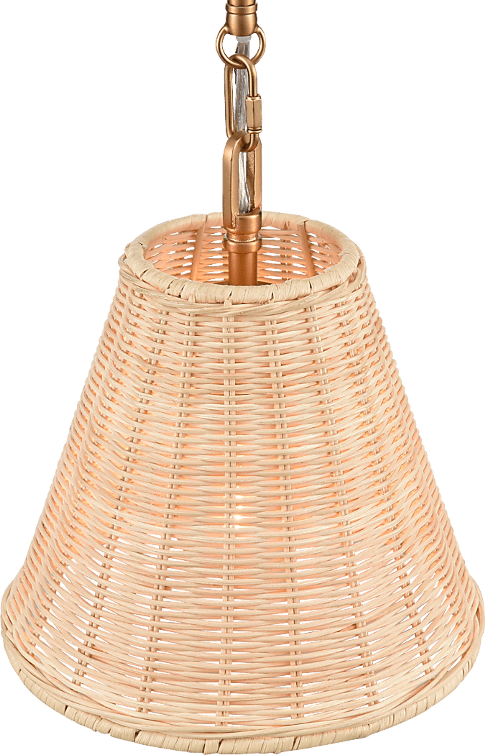 Sunray Nest Gold Pendant - Image 4