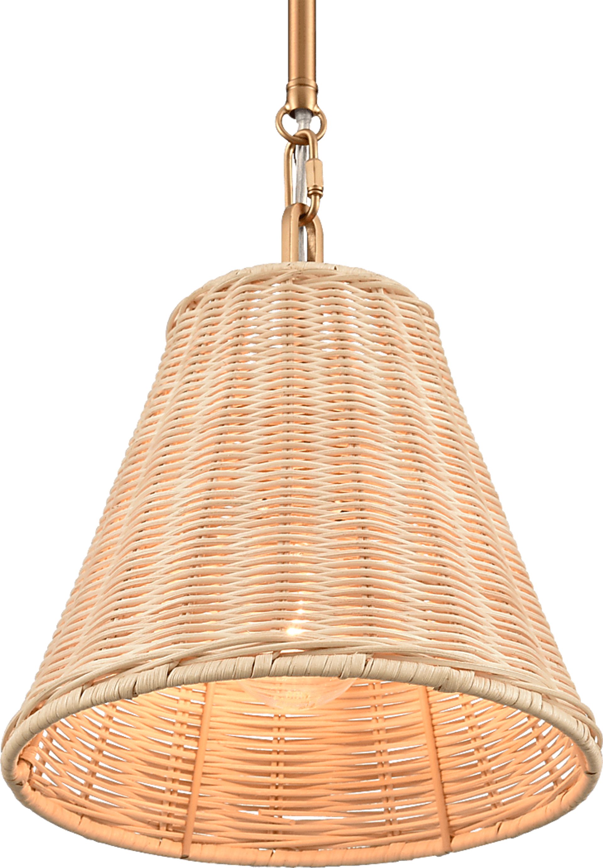 Sunray Nest Gold Pendant - Image 5
