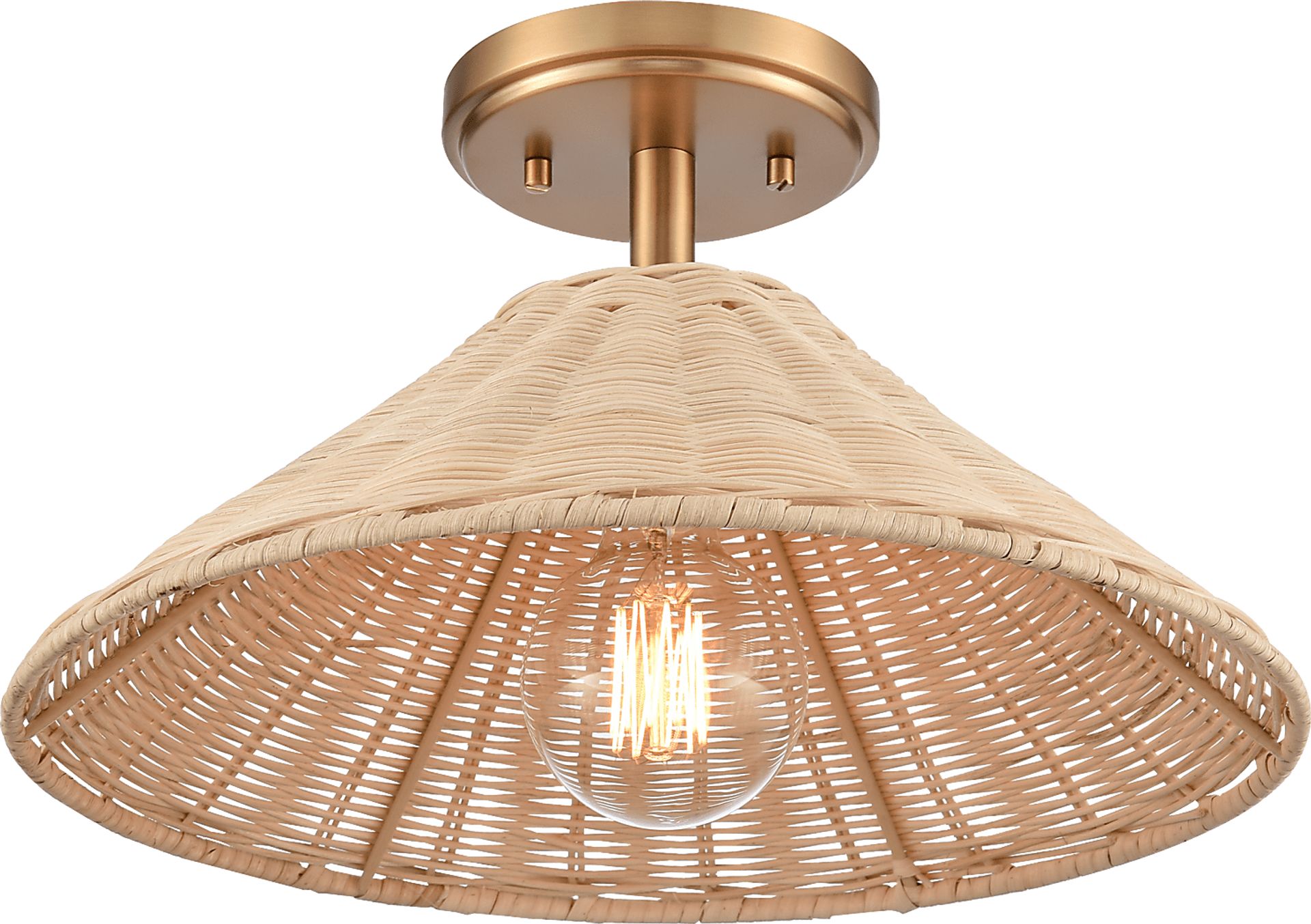 Sunray Nest Natural Pendant - Image 4