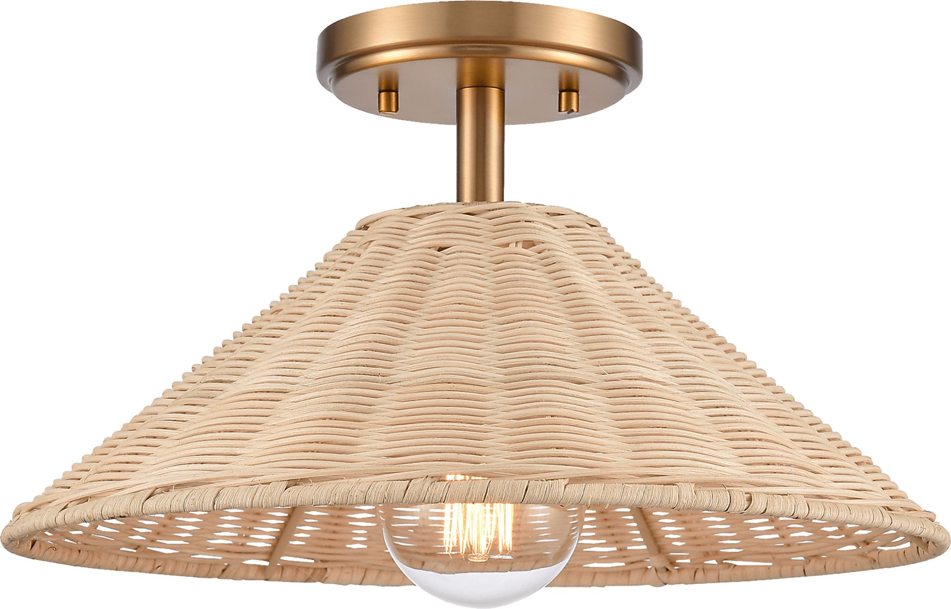 Sunray Nest Natural Pendant - Image 1