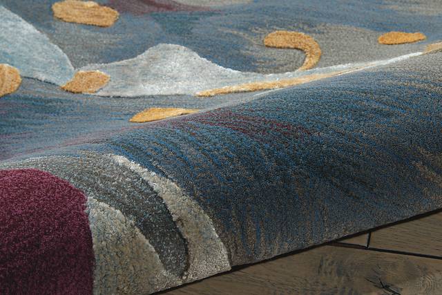 Sunset Fire Multi 5'6 x 7'5 Rug - Thumbnail - Image 4