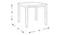 Sunset View Brown Cherry Square Counter Height Table