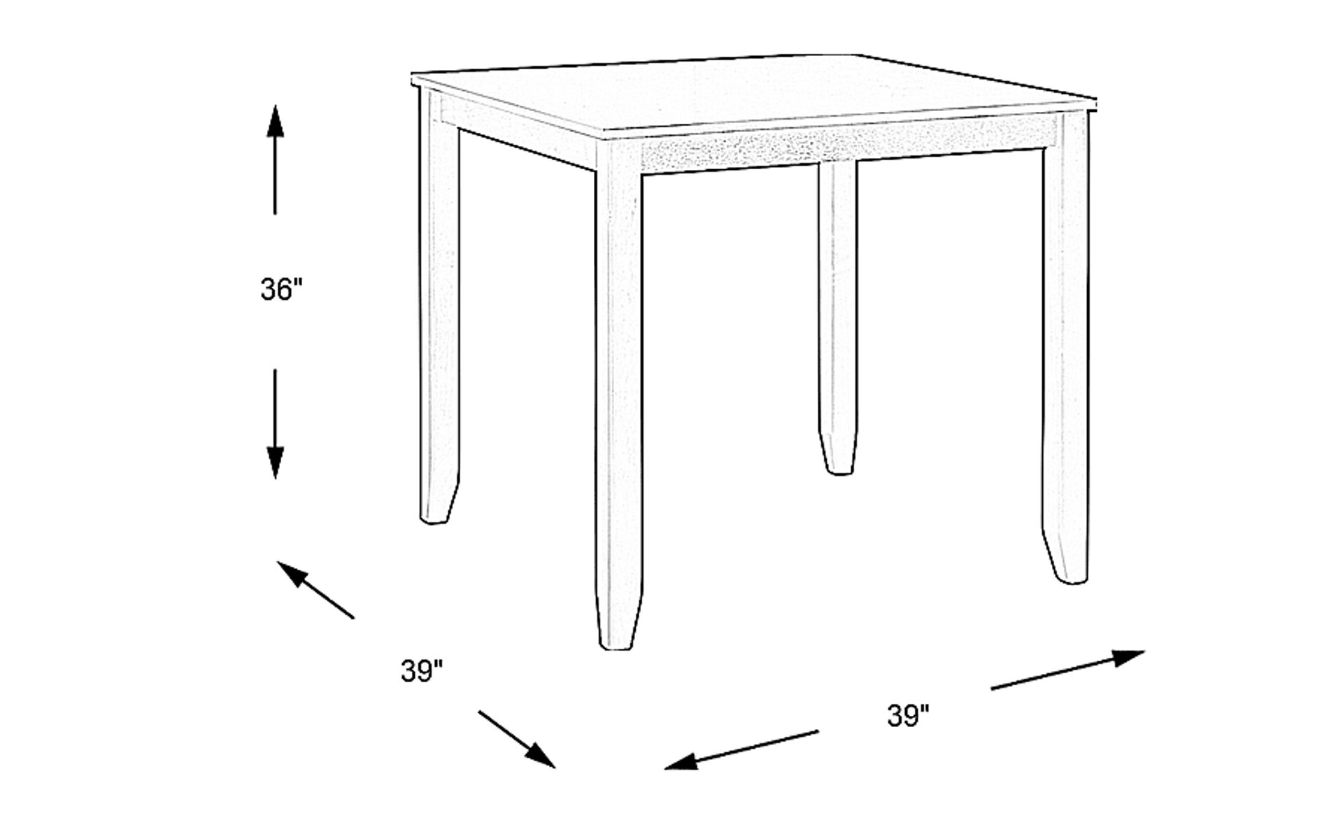 Dimension Image. Please refer to the Dimension Tab on this page for dimension details.