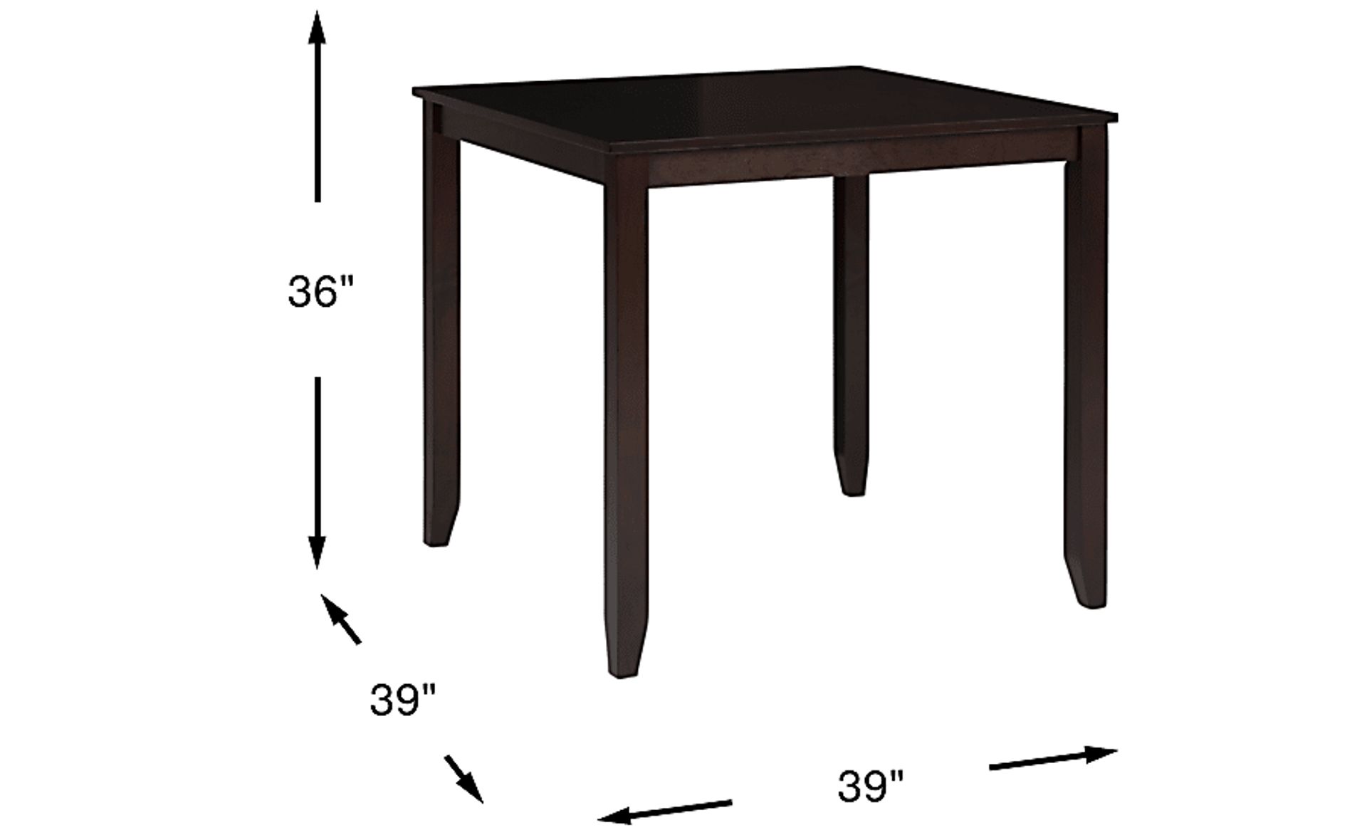 Dimension Image. Please refer to the Dimension Tab on this page for dimension details.