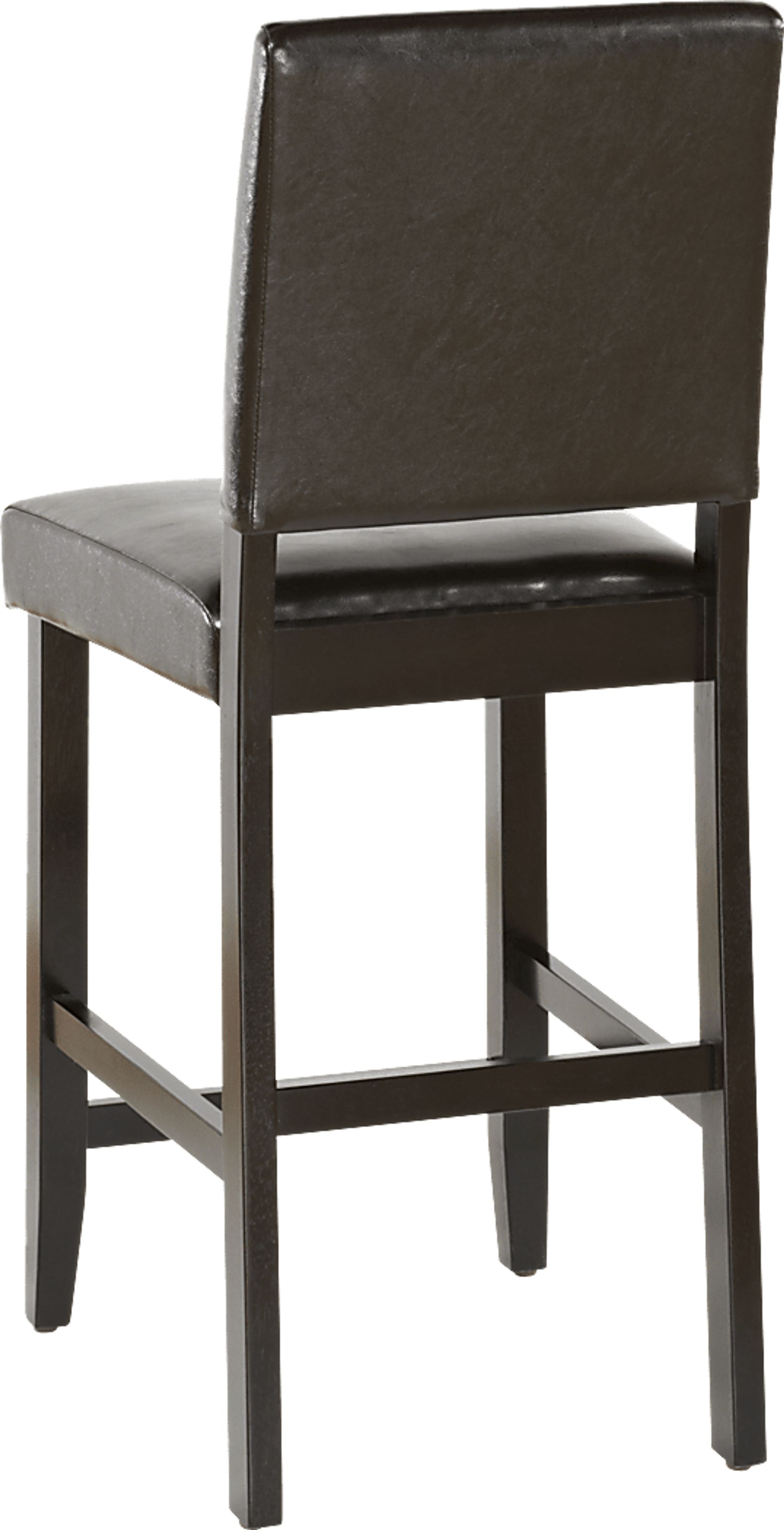 Sunset View Brown Cherry 5 Pc Counter Height Dining Set with Brown Stools - Image 7