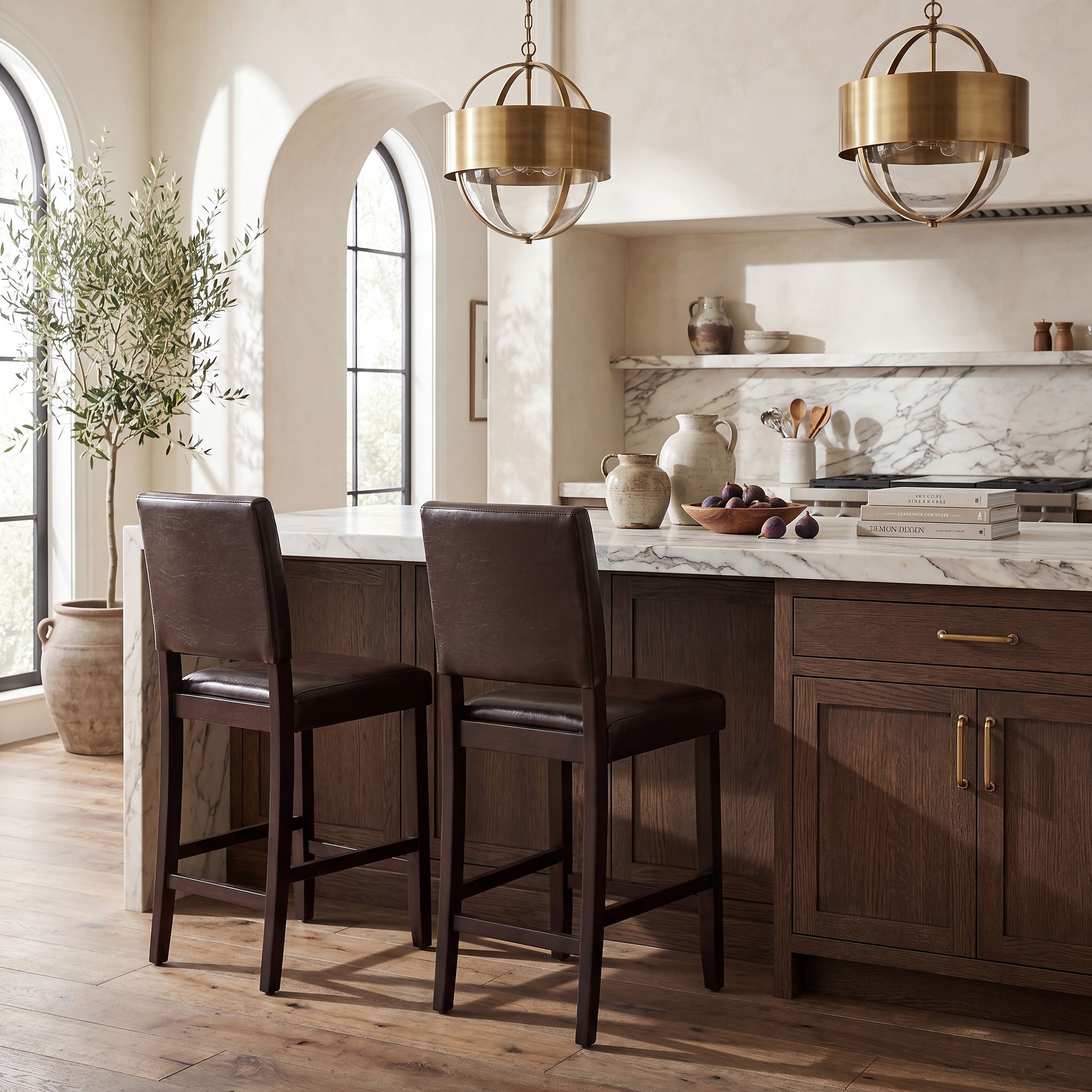 Sunset View Brown Counter Height Stool - Image 4