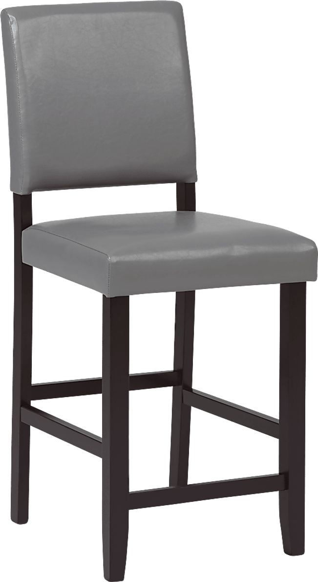 Sunset View Gray Counter Height Stool