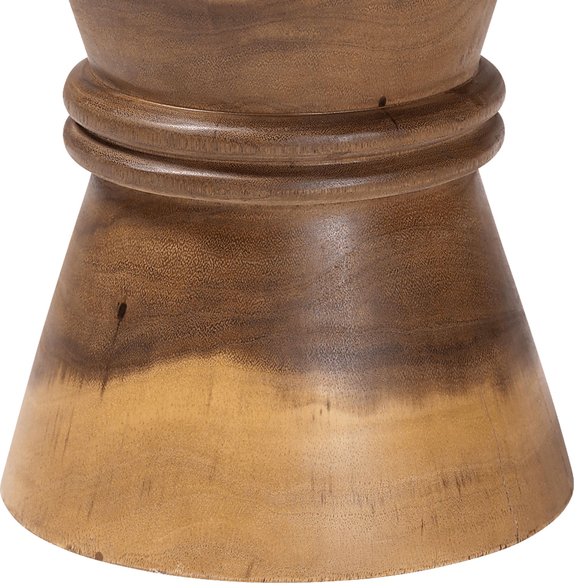 Sunshadow Brown End Table - Image 3