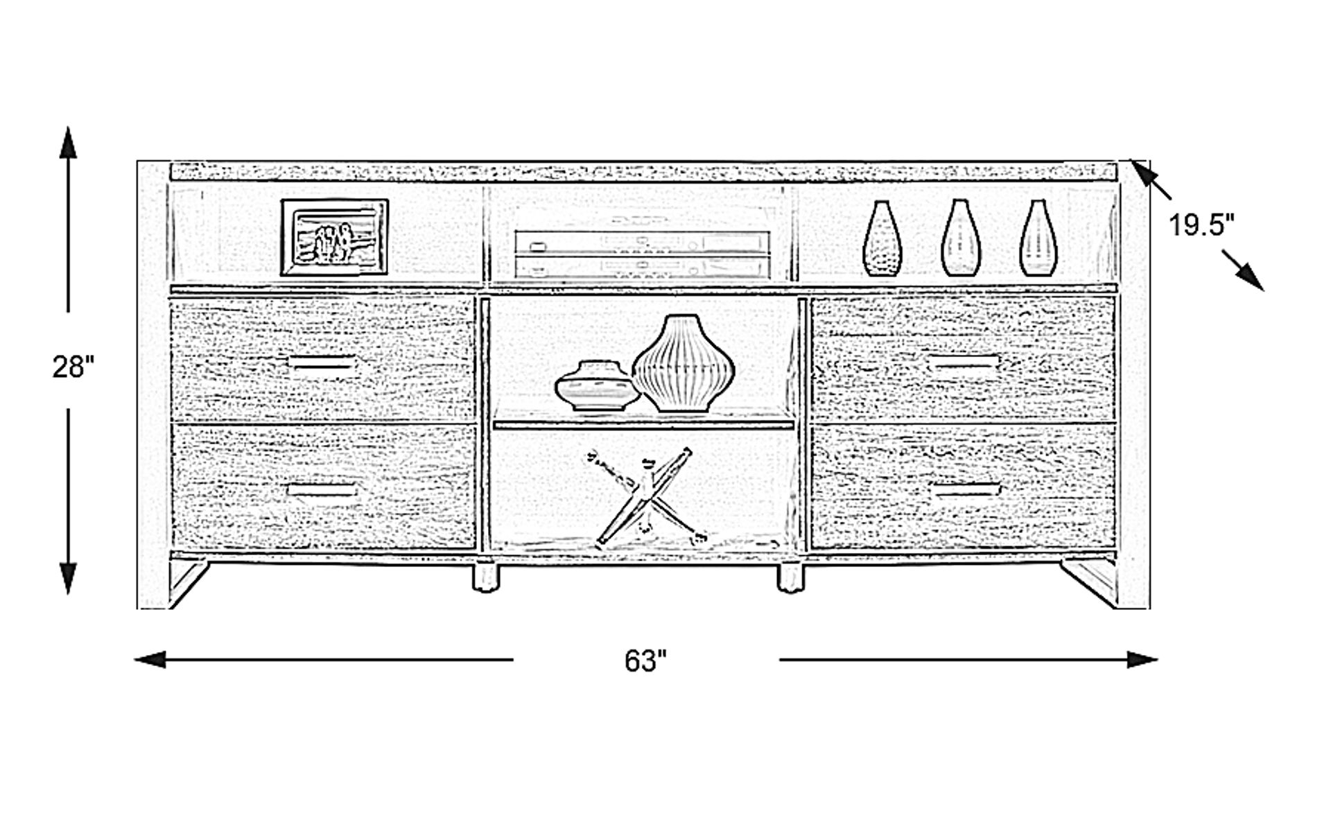 Dimension Image. Please refer to the Dimension Tab on this page for dimension details.