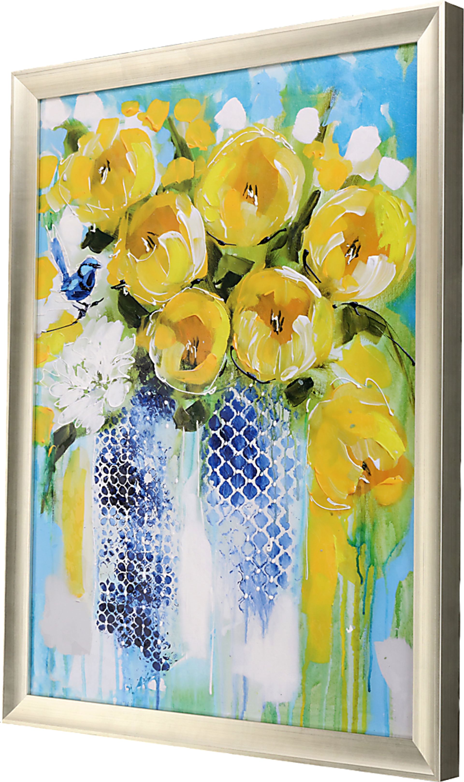 Sunshine Sunny Yellow Framed Artwork - Image 3