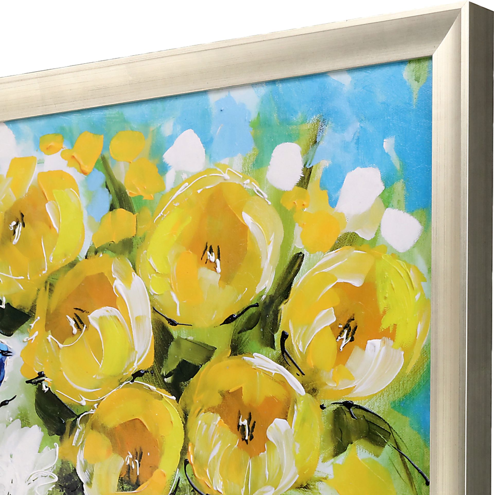 Sunshine Sunny Yellow Framed Artwork - Image 4