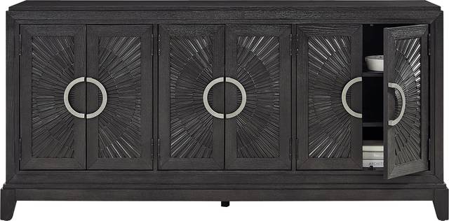 Sunside Way Black 76 in. Console - Thumbnail - Image 2