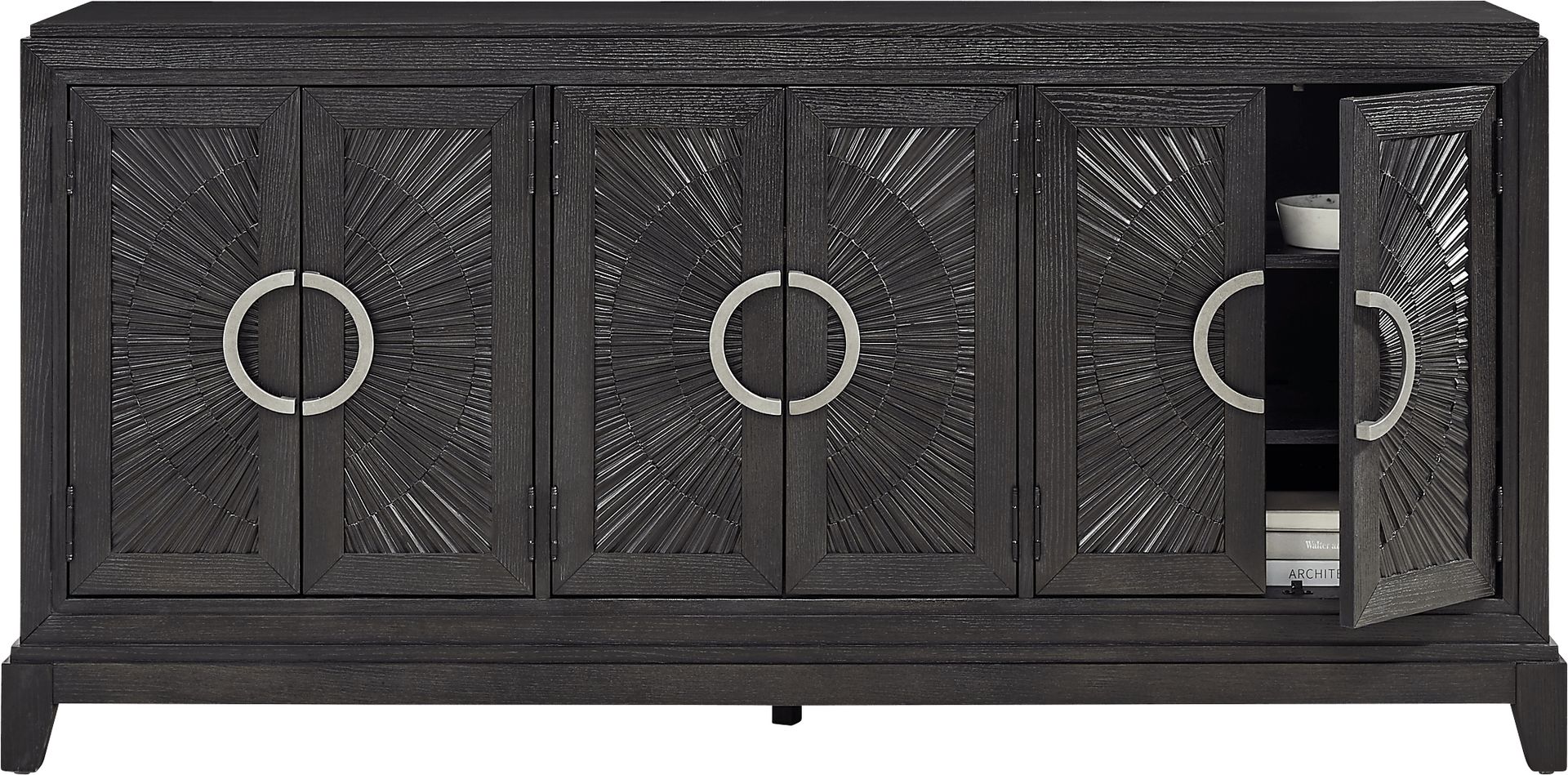 Sunside Way Black 76 in. Console - Image 2