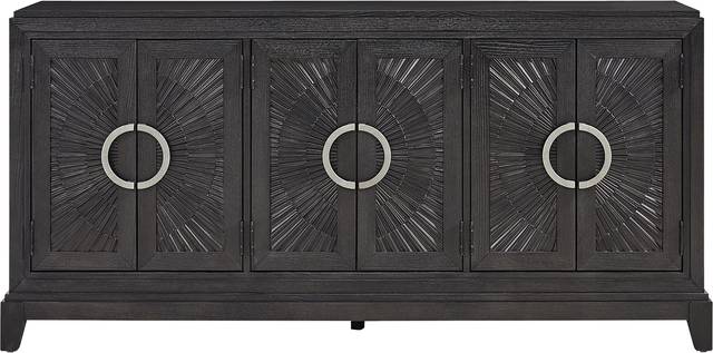 Sunside Way Black 76 in. Console - Thumbnail - Image 1
