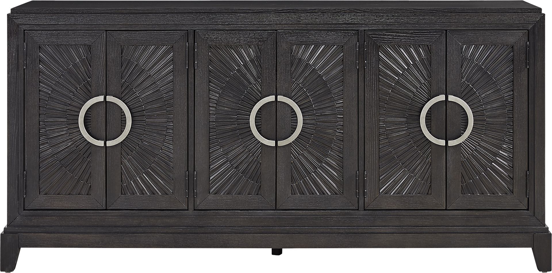Sunside Way Black 76 in. Console - Image 1