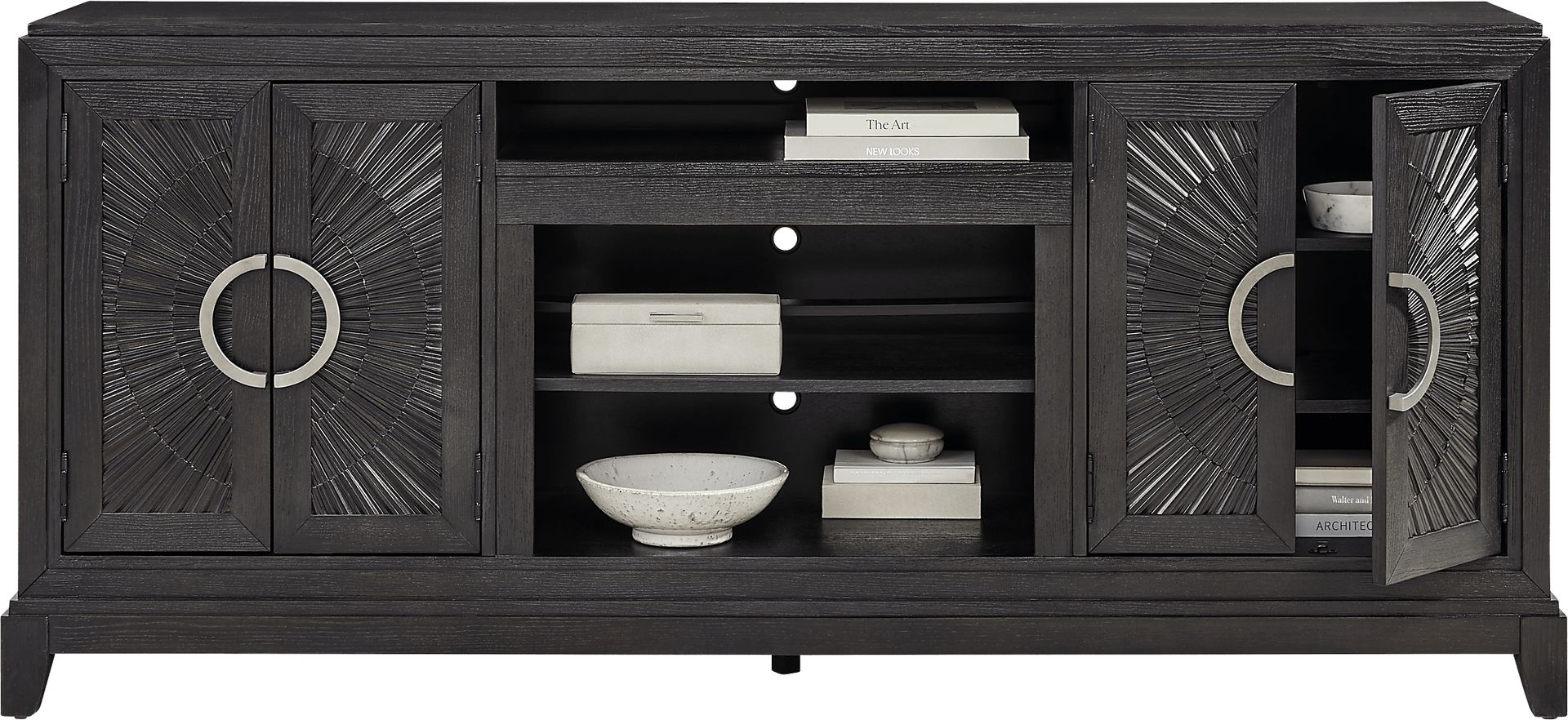 Sunside Way Black 82 in. Console - Image 2
