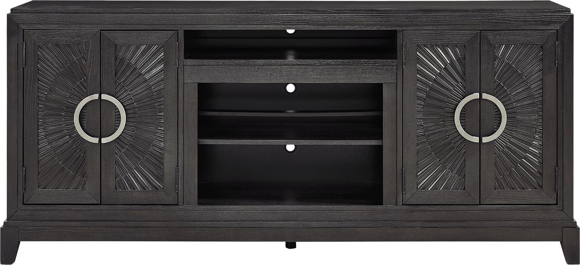 Sunside Way Black 82 in. Console - Image 1