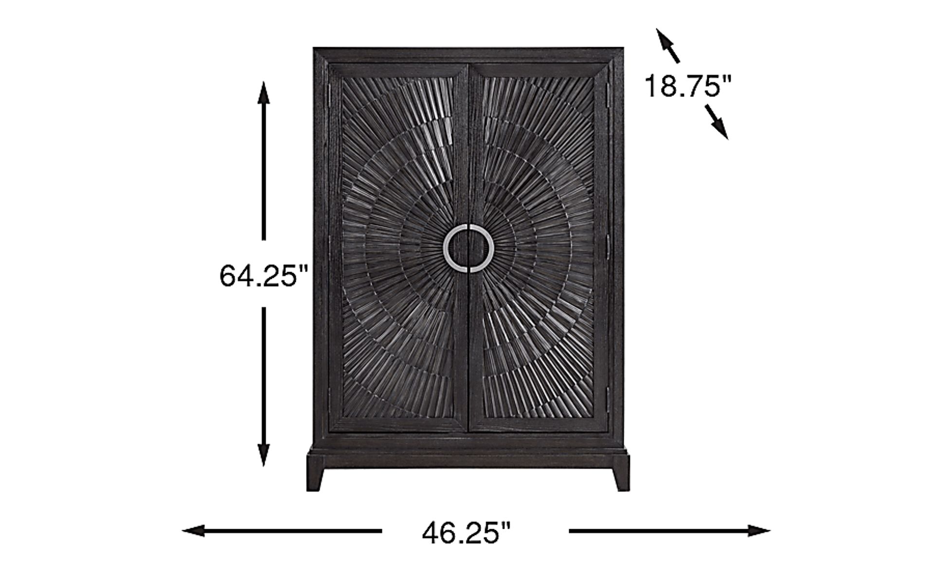 Dimension Image. Please refer to the Dimension Tab on this page for dimension details.