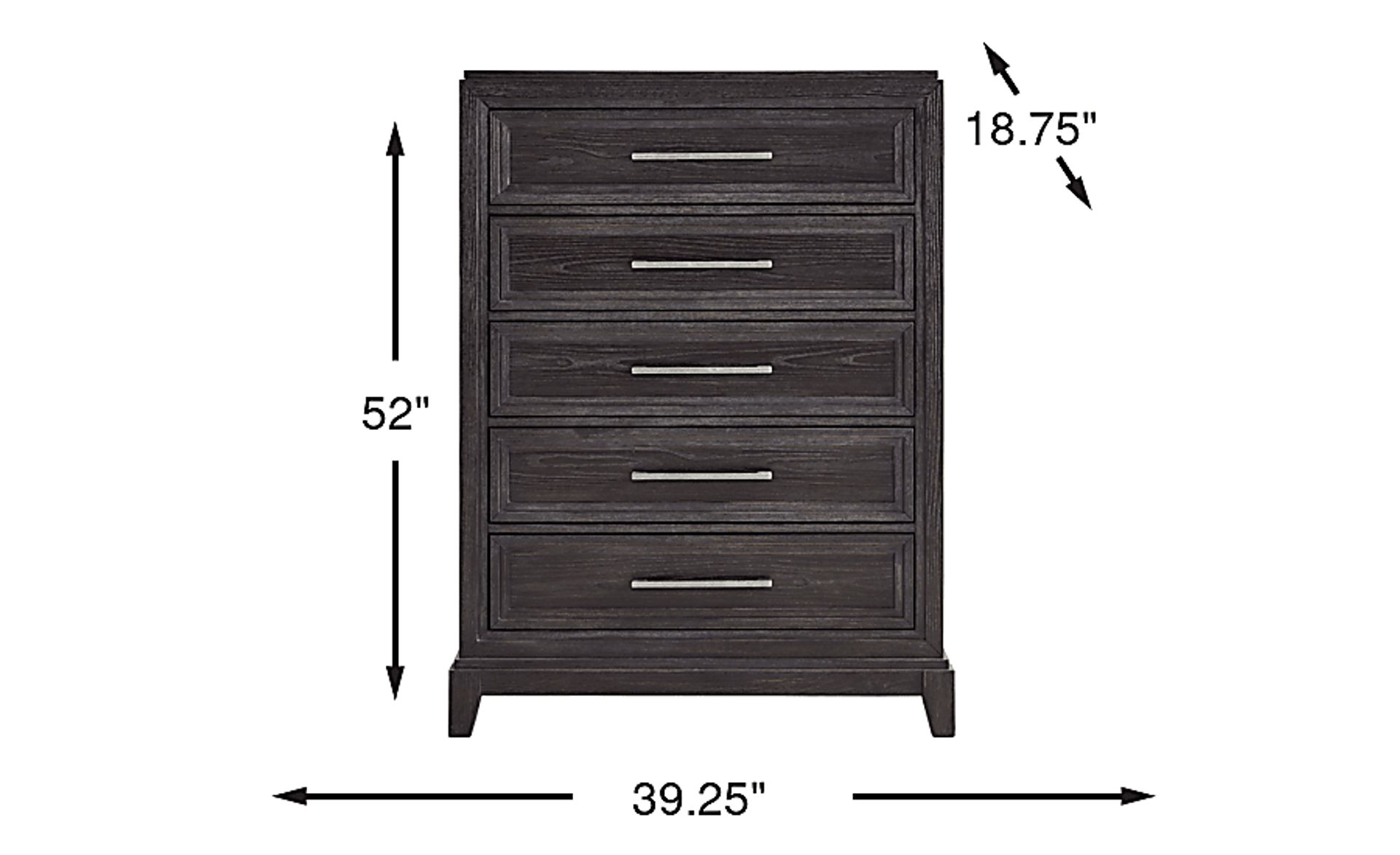 Dimension Image. Please refer to the Dimension Tab on this page for dimension details.