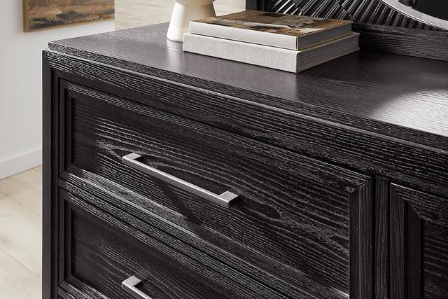 Sunside Way Black 5 Pc Queen Panel Bedroom - Thumbnail - Image 10
