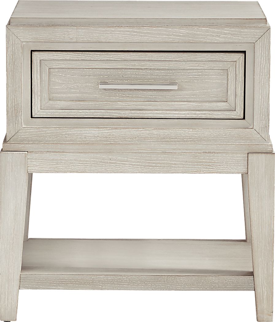 Sunside Way Sand 1 Drawer Nightstand
