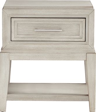 Sunside Way Sand 1 Drawer Nightstand