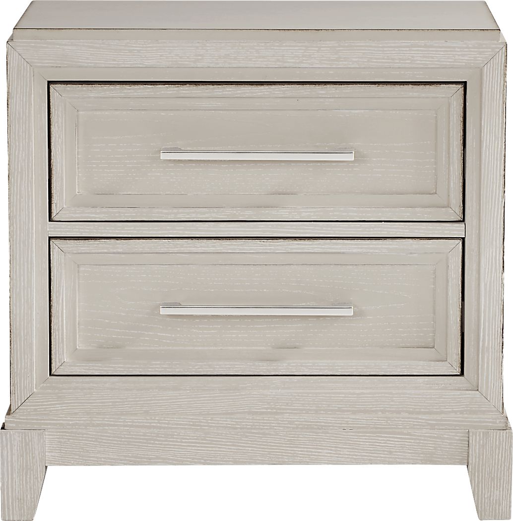 Sunside Way Sand 2 Drawer Nightstand