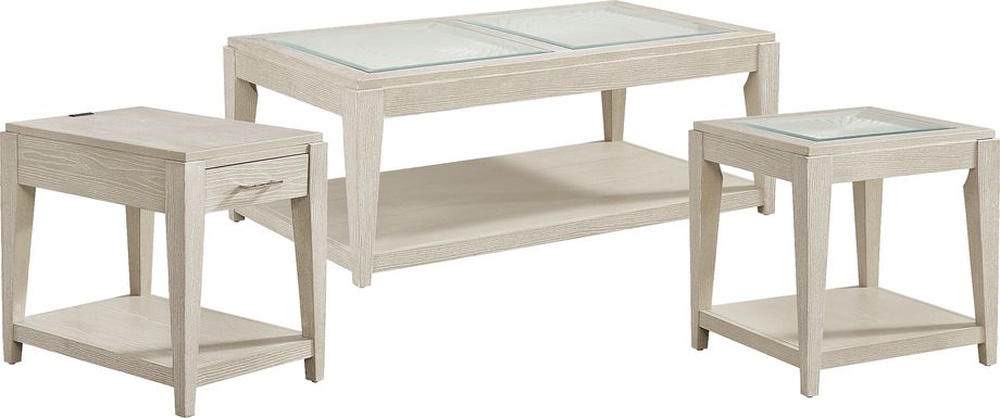Sunside Way Sand 3 Pc Table Set