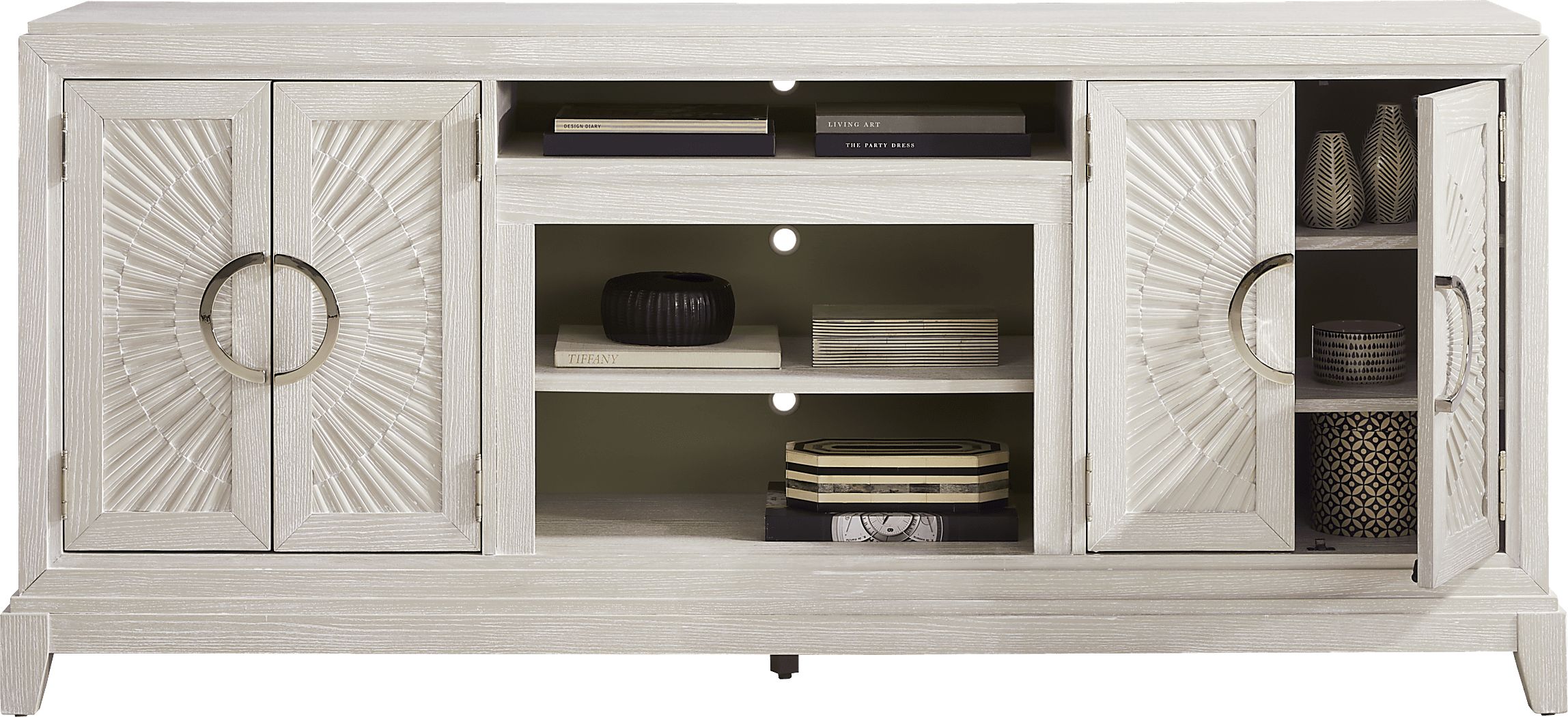 Sunside Way Sand 82 in. Console - Thumbnail 2