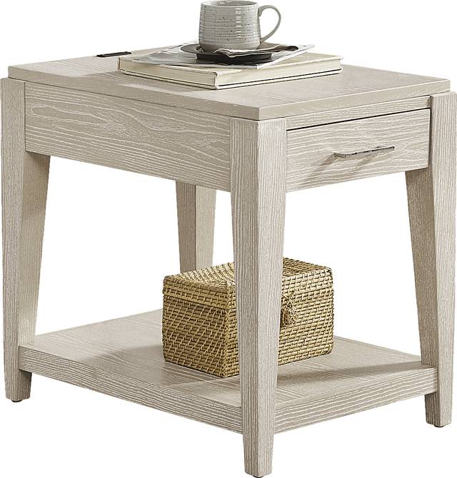 Sunside Way Sand Chairside Table - Thumbnail - Image 2