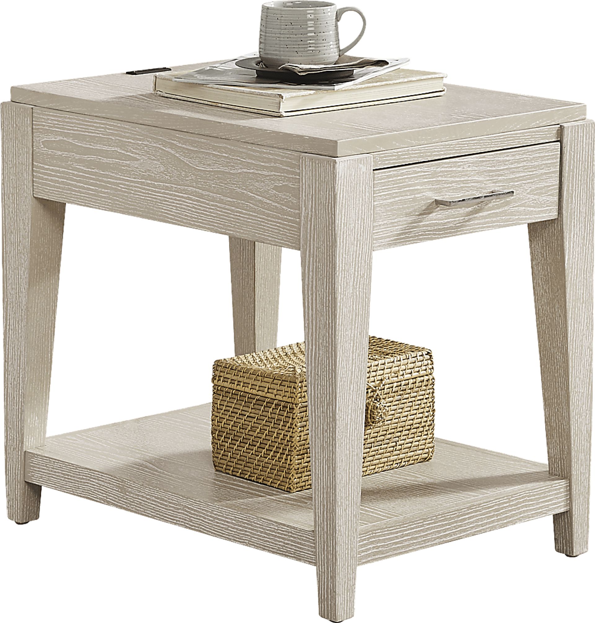 Sunside Way Sand Chairside Table - Image 5