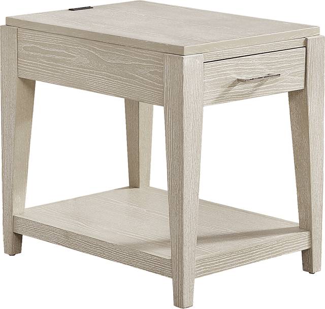 Sunside Way Sand Chairside Table - Thumbnail - Image 1