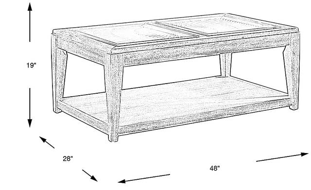 Dimension Image. Please refer to the Dimension Tab on this page for dimension details.