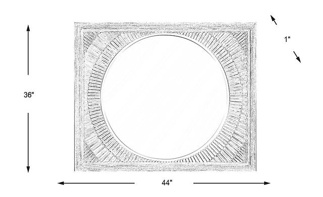 Dimension Image. Please refer to the Dimension Tab on this page for dimension details.