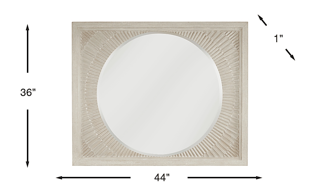 Sunside Way Sand Mirror