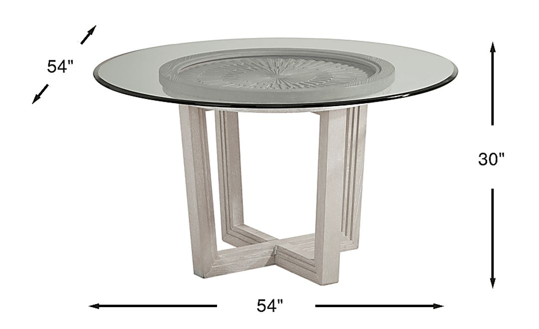Sunside Way Sand Round Dining Table