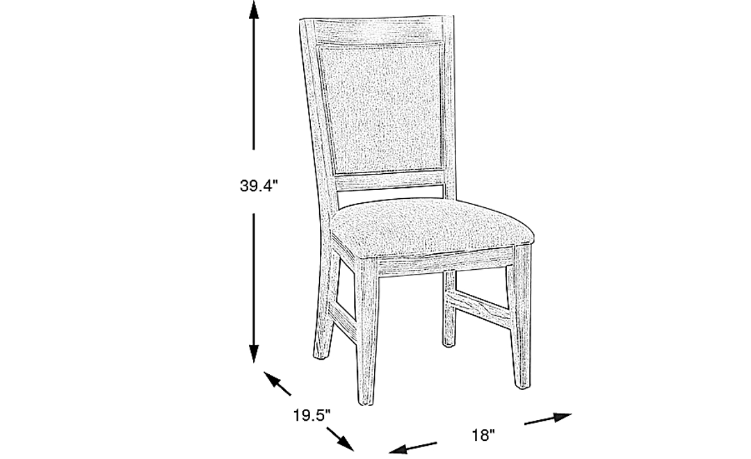 Sunside Way Sand Upholstered Side Chair
