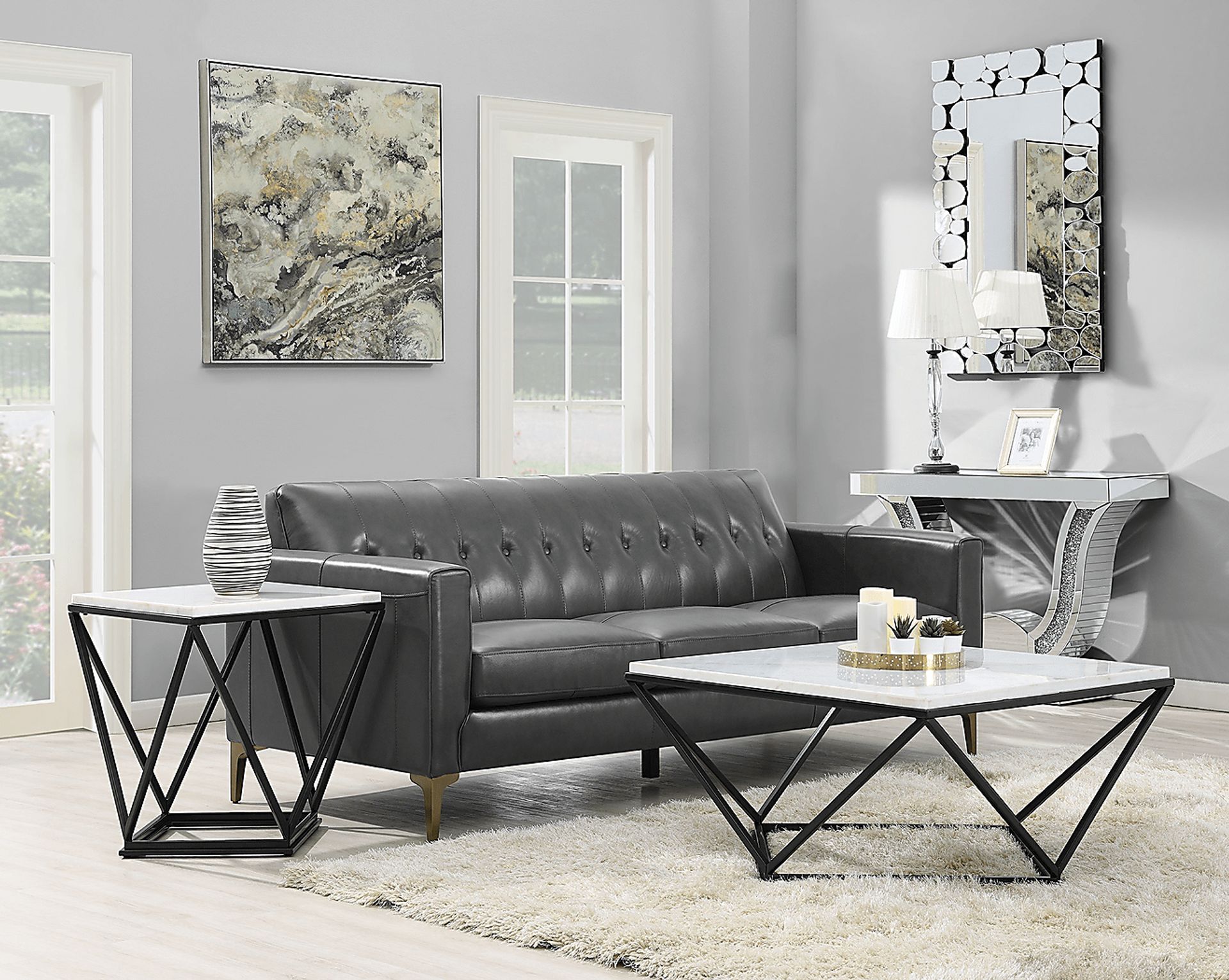 Sunstede Black Cocktail Table - Image 2
