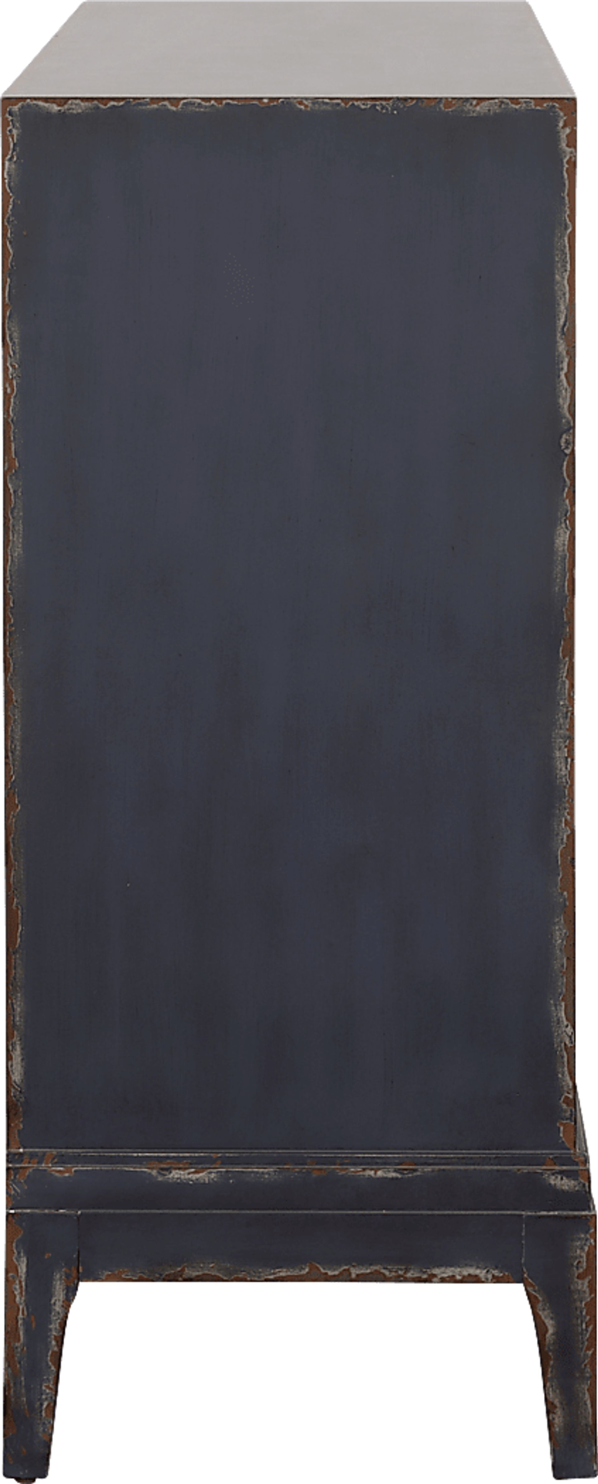 Sunstrand Blue Bar Cabinet - Image 6