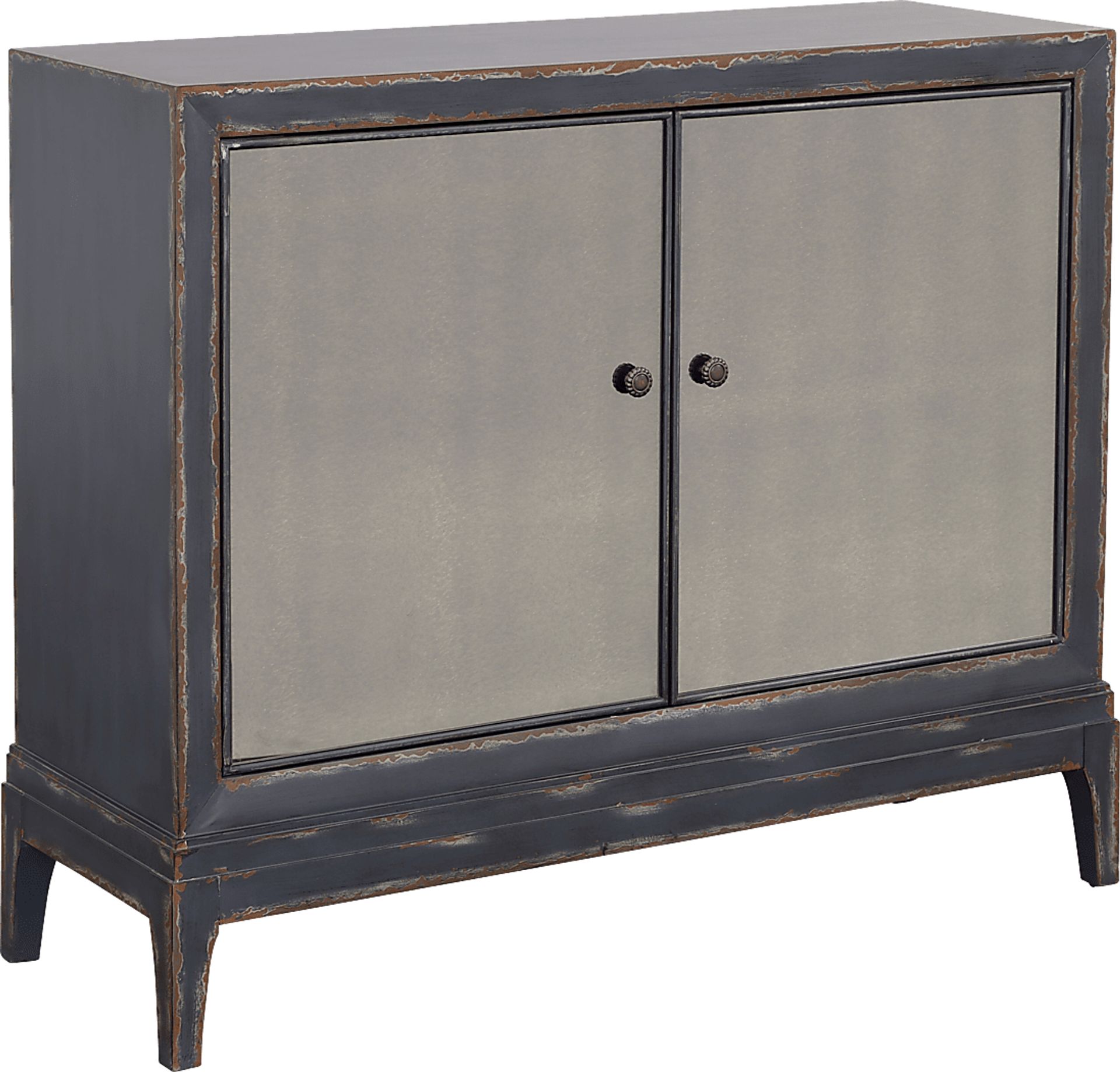 Sunstrand Blue Bar Cabinet - Image 1