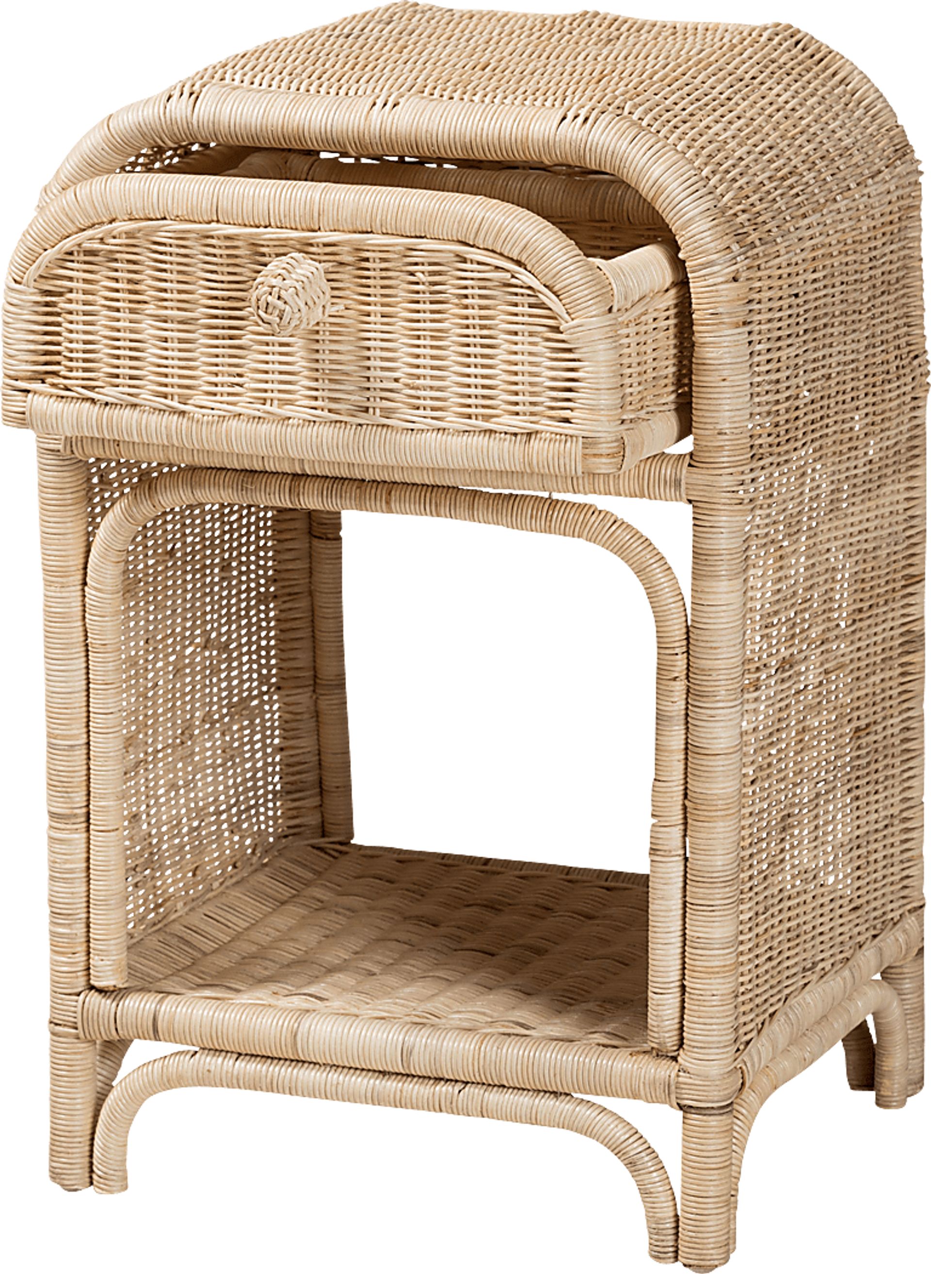 Suntaug Natural Nightstand - Image 3