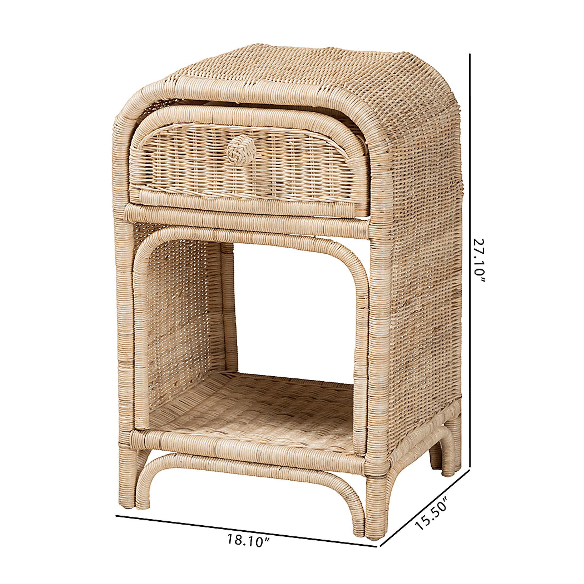 Suntaug Natural Nightstand - Image 10