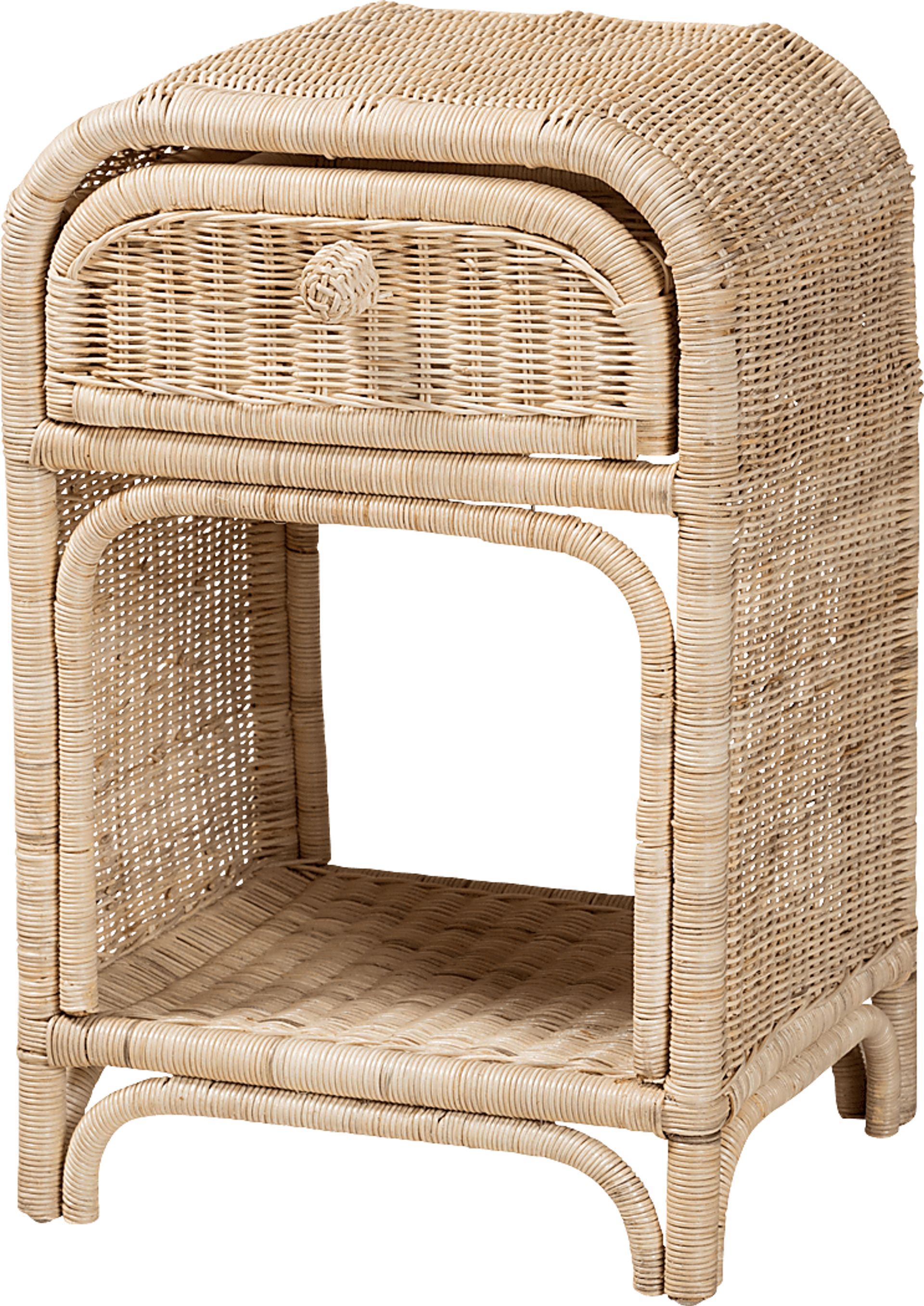 Suntaug Natural Nightstand - Image 1
