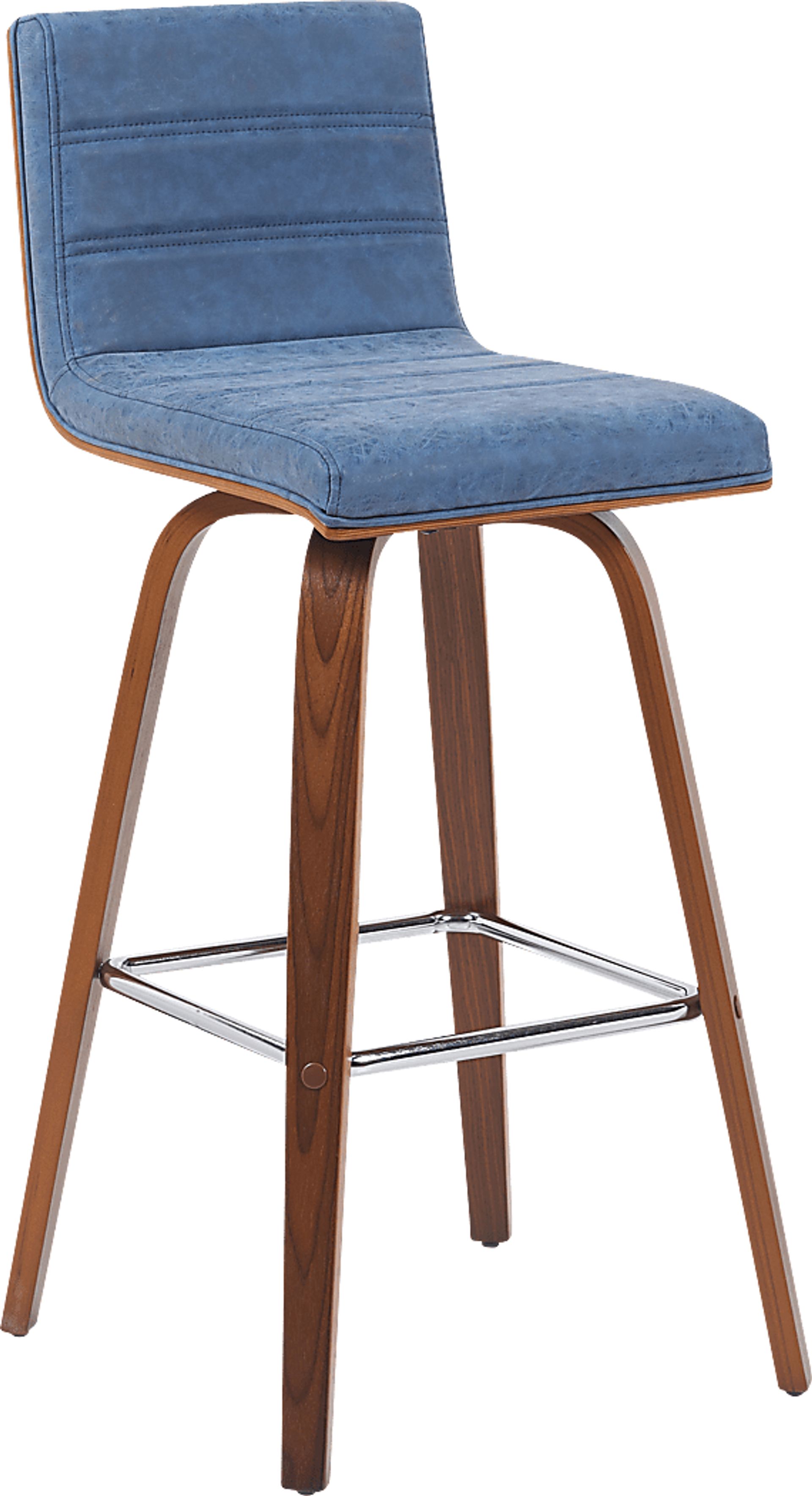 Sunways I Blue Barstool - Image 1