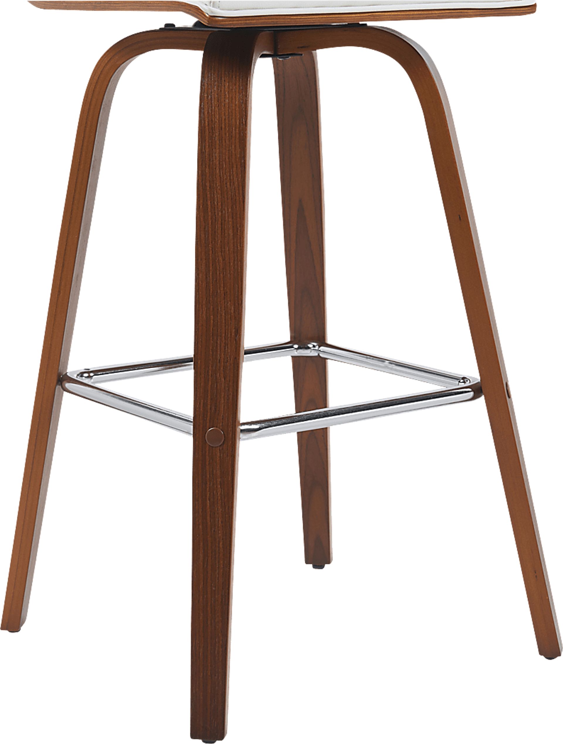 Sunways I White Barstool - Image 3